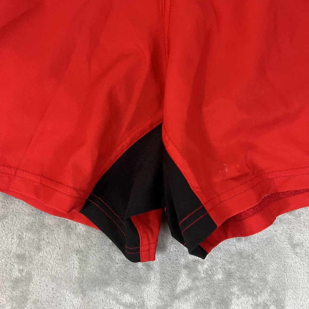 TAC HUNT FISH Shorts Mens 3XL Red Lined Drawstring Athletic Running Training - Picture 3 of 10